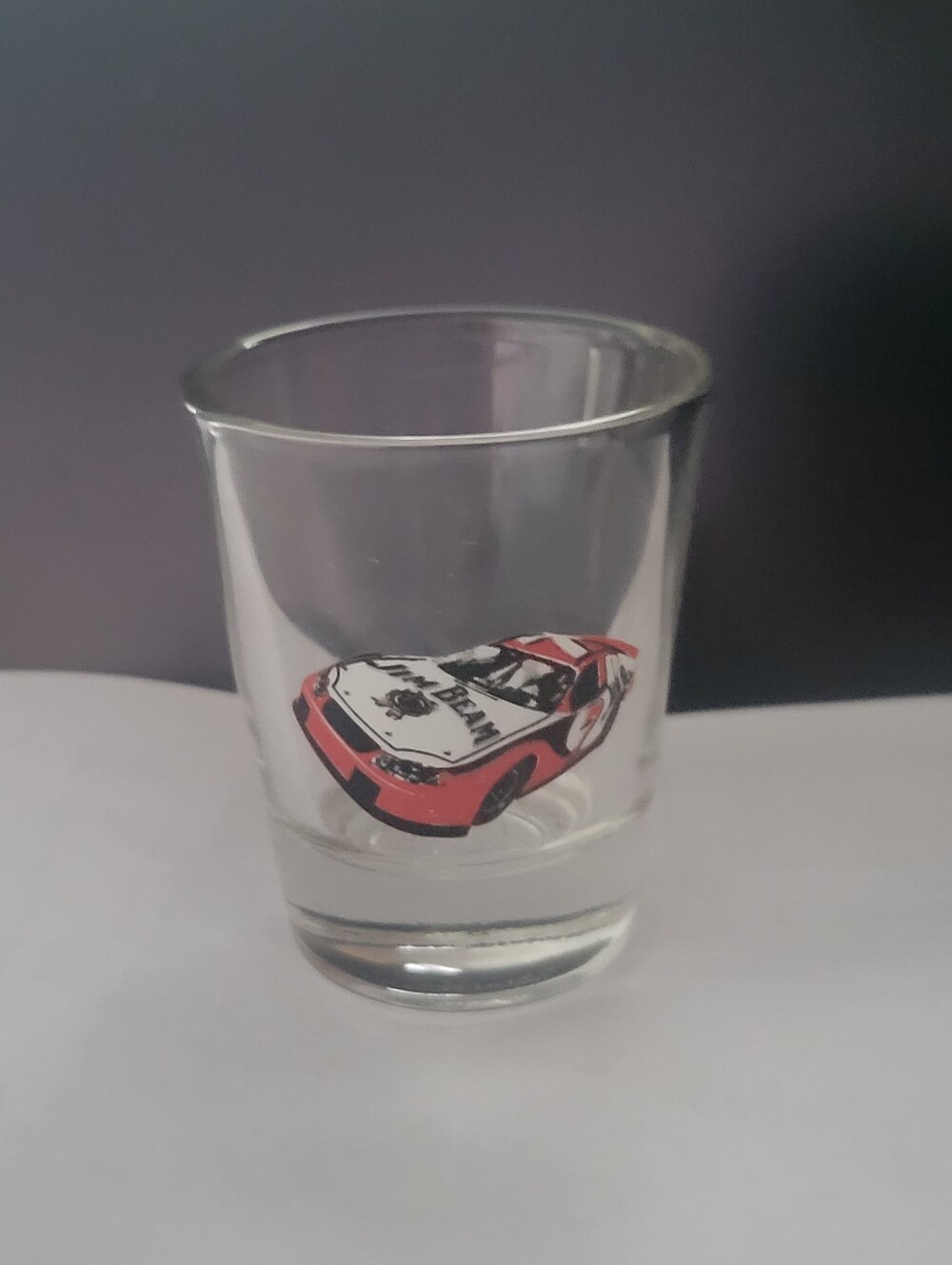 NASCAR Robby Gordon Jim Beam #7 Collectible Shot Glass